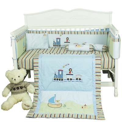 Bear Organic Cotton Nursery Bedding Set Baby For Boys