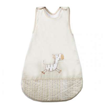 printed cotton with embroidery baby sleeping bag