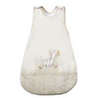 printed cotton with embroidery baby sleeping bag