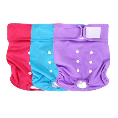 Short Diaper Physiological Puppy Washable Durable Pet Cloth Diaper